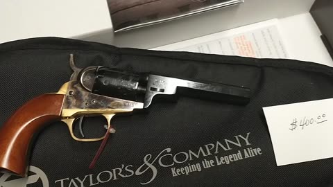 Uberti Black Powder Revolver Baby Dragoon 31cal New from Taylors