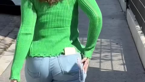 SEXY GIRL in TIGHT JEANS – Hot & Confident Vibes!