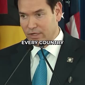 Secretary Rubio Couldn’t Hold Back