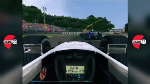 6 voltas através dos GAMES no F1 no Circuito de Monza em 15 anos