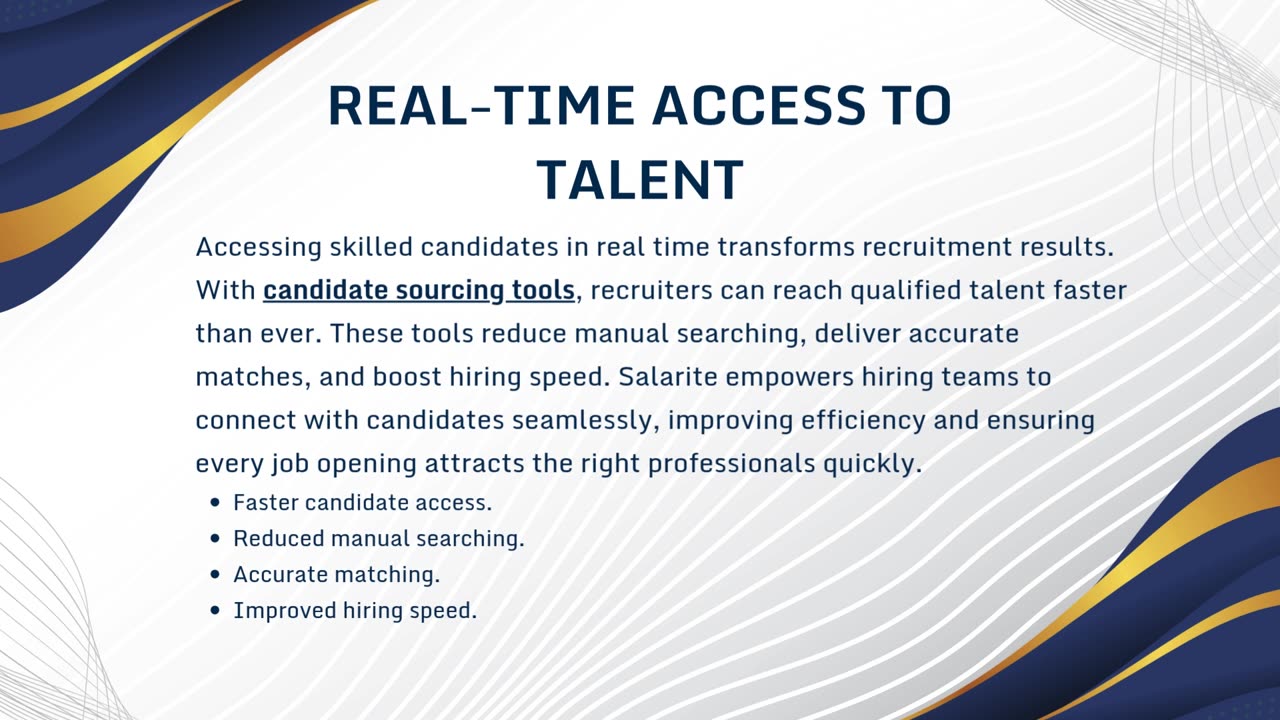 Top Benefits of Salarite’s Candidate Sourcing Tools for Modern Recruiters.