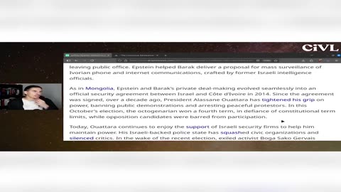 The Connections Between Epstein And Israeli Intelligent