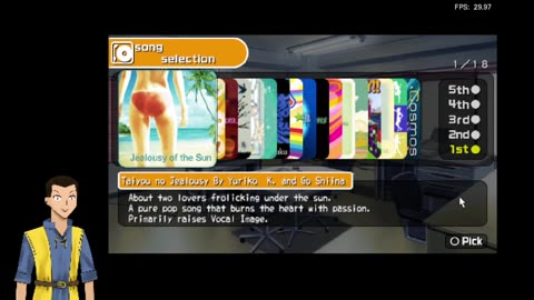 Idolmaster: SP Wondering Stars (PSP/RetroArch) day 2