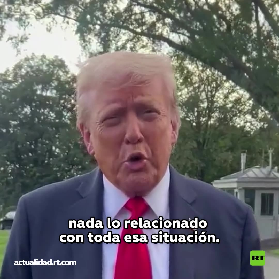 "Pudo haber sido un error": Trump comenta el incidente con drones en Polonia