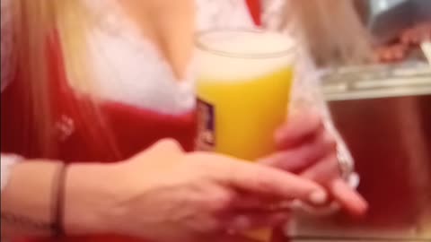 Satisfying beer pour