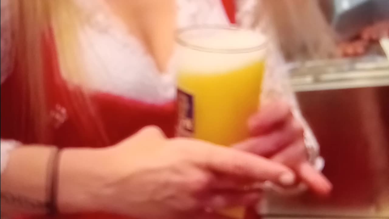 Satisfying beer pour