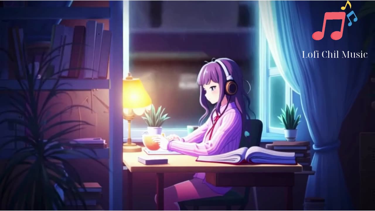 "Lofi for Deep Focus | Study with Me 🧠🌙"