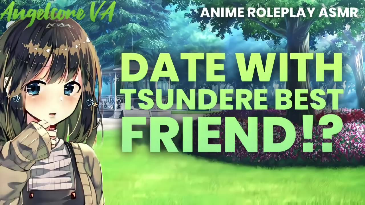 ASMR roleplay - Date with tsundere best friend __ friends to lovers [video archive]
