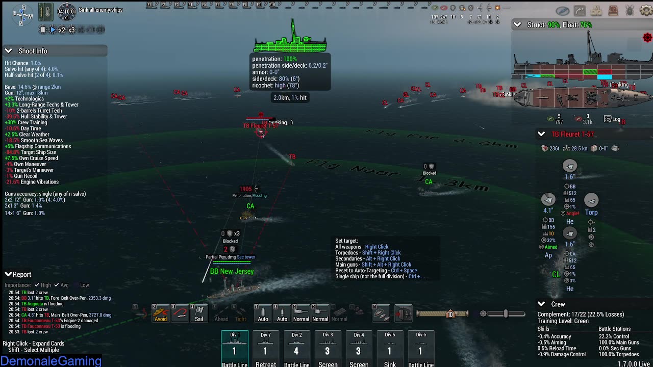 The new Texas class battleship!! Ultimate Admiral Dreadnaughts video 5