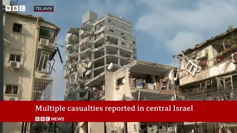 Iran missiles cause multiple casualties in Israel as Israeli strikes hit Tehran oil depot BBC News