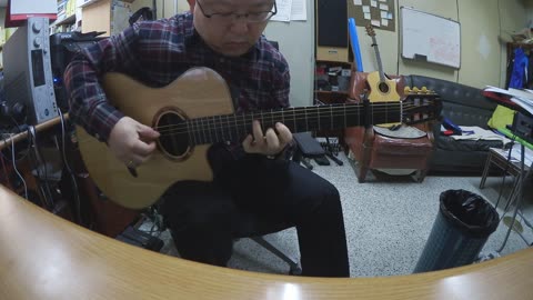 광야를 지나며 (ccm) - 장진숙 작곡, 김문홍 편곡, 핑거스타일 연주, Yamaha NTX 1200R