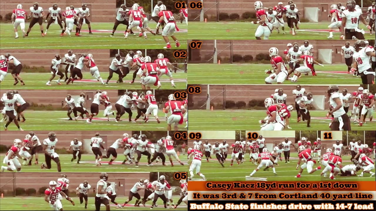 Prototype 280: Casey Kacz makes 3rd down conversion with 18yd run