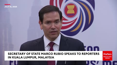 Sec Marco Rubio: There Is 'No Change' To Providing Ukraine With Munitions