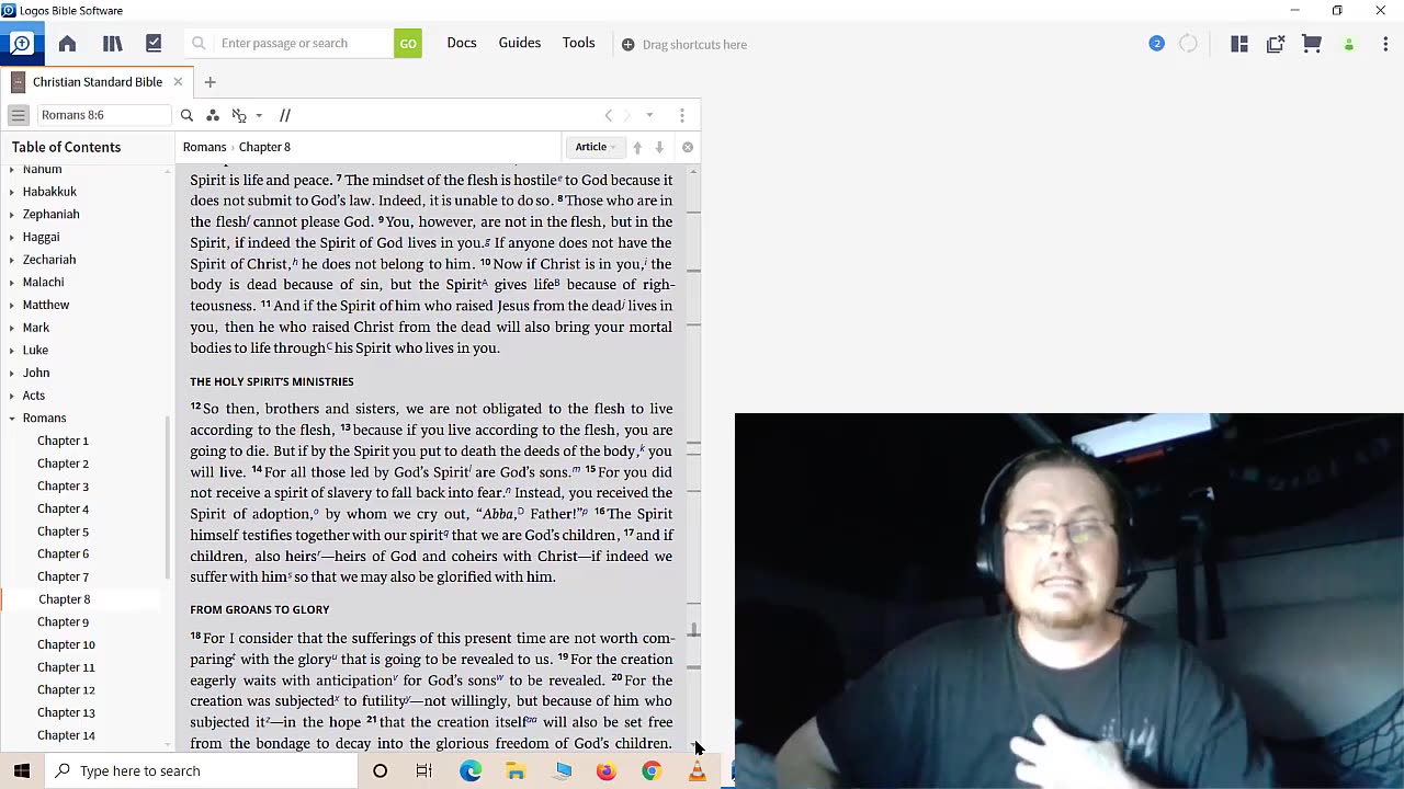 the struggle against the flesh takes a willing effort [The Bride of Christ]