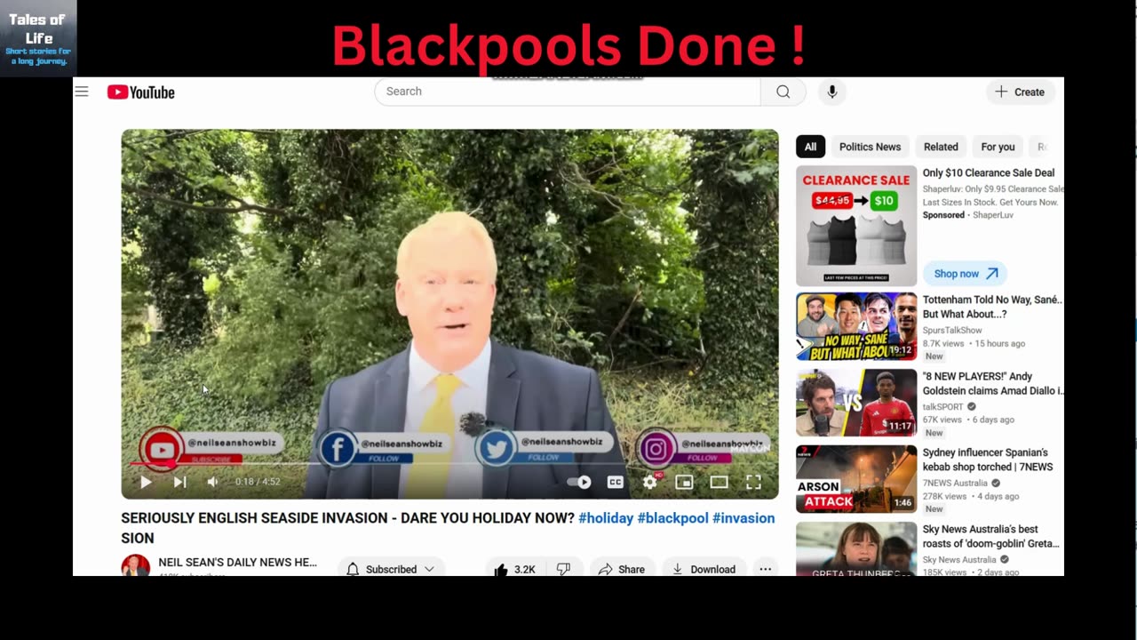 Blackpools Done n Cumbrian Artist Kevin Carr