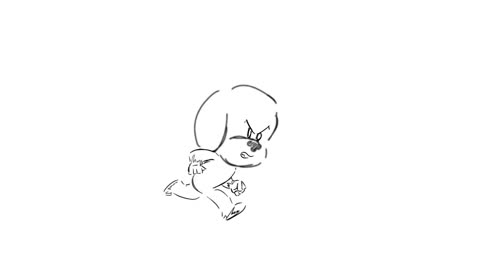 FRUSTRATION!! mode, Lacy's frenzy run animation test