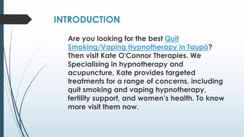 Kate O'Connor Therapies- The best Fertility Acupuncture in Tauhara.