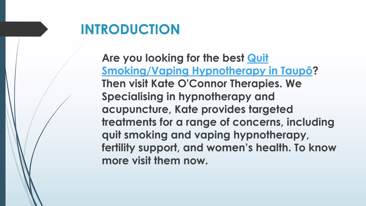 Kate O'Connor Therapies- The best Fertility Acupuncture in Tauhara.