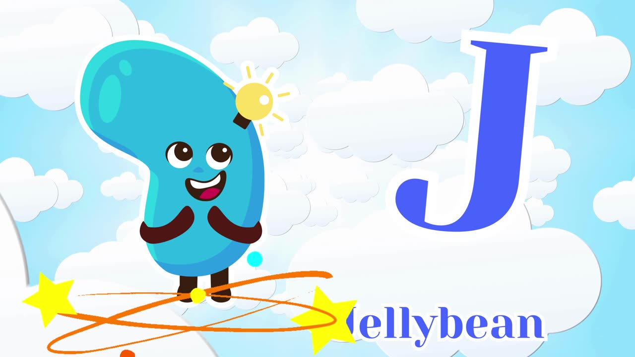 🍎 A for Apple, B for Bubble, C for Car | Fun ABC Learning Video for Kids