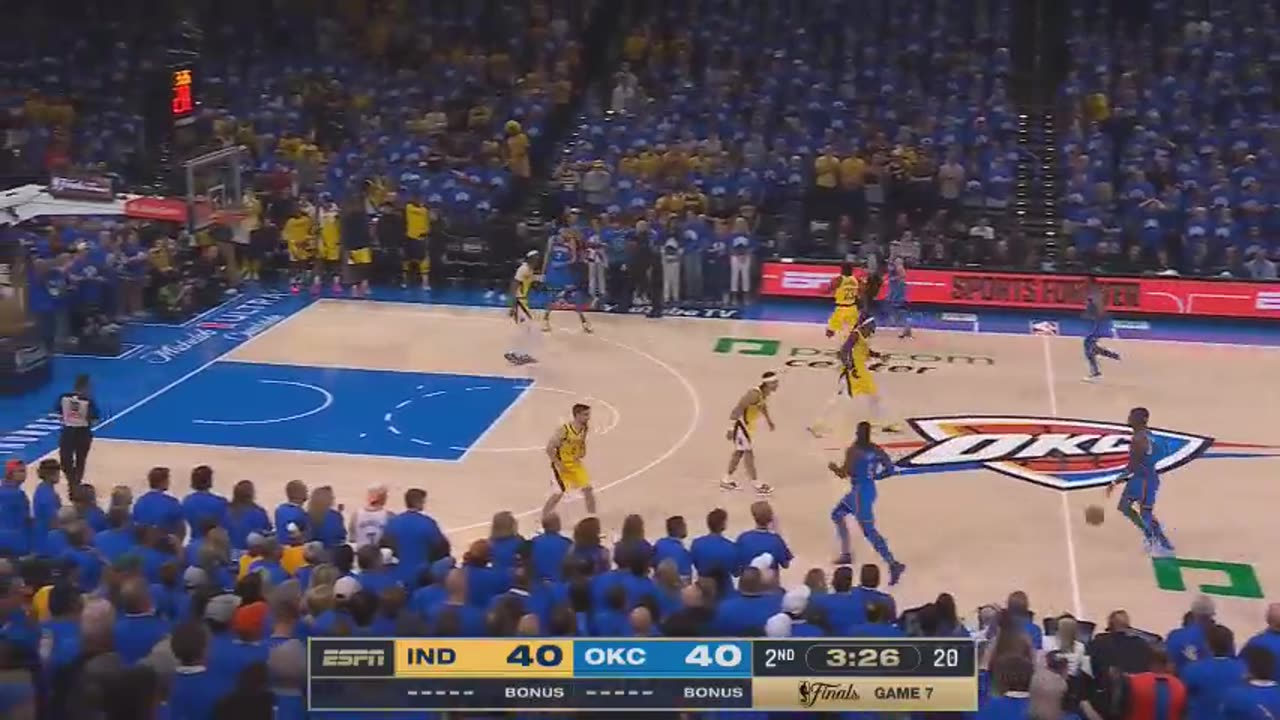 US Sports Basketball Feat. #4 PACERS at #1 THUNDER | NBA FINALS GAME 7 HIGHLIGHTS