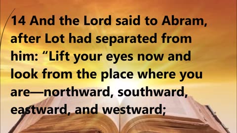 God promises the land to Abram and to his descendants forever.