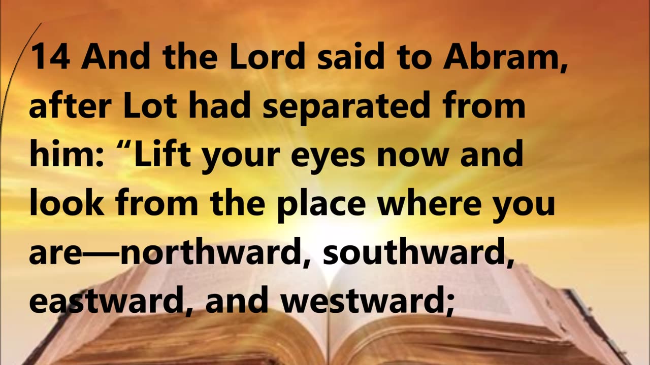 God promises the land to Abram and to his descendants forever.