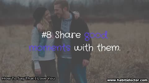 How To Say That I Love You