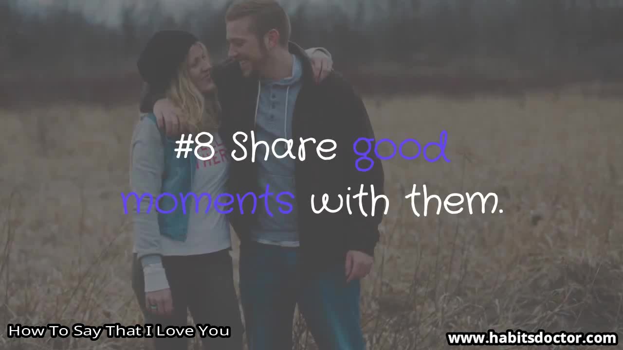 How To Say That I Love You