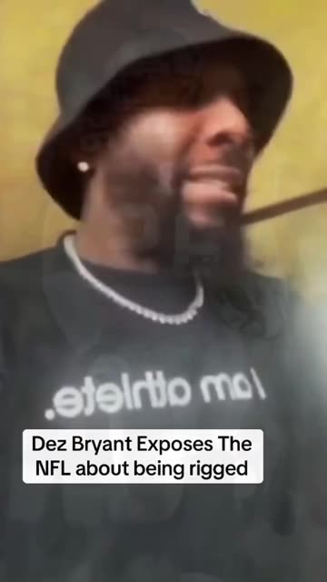 Dez Bryant talking about how the NFL is rigged