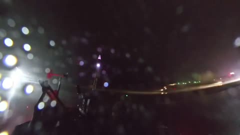 Rocket launch into #tornado west of Westherford, Texas!
