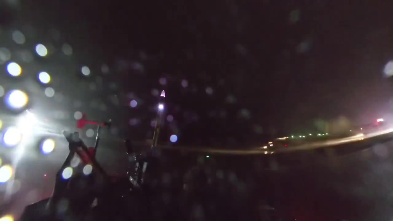 Rocket launch into #tornado west of Westherford, Texas!