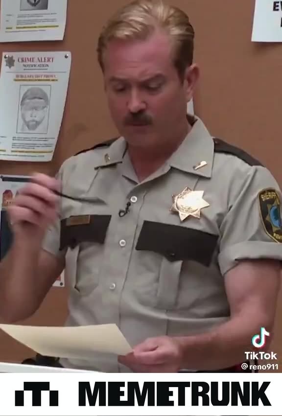 “QAnon whatever that is” Reno 911