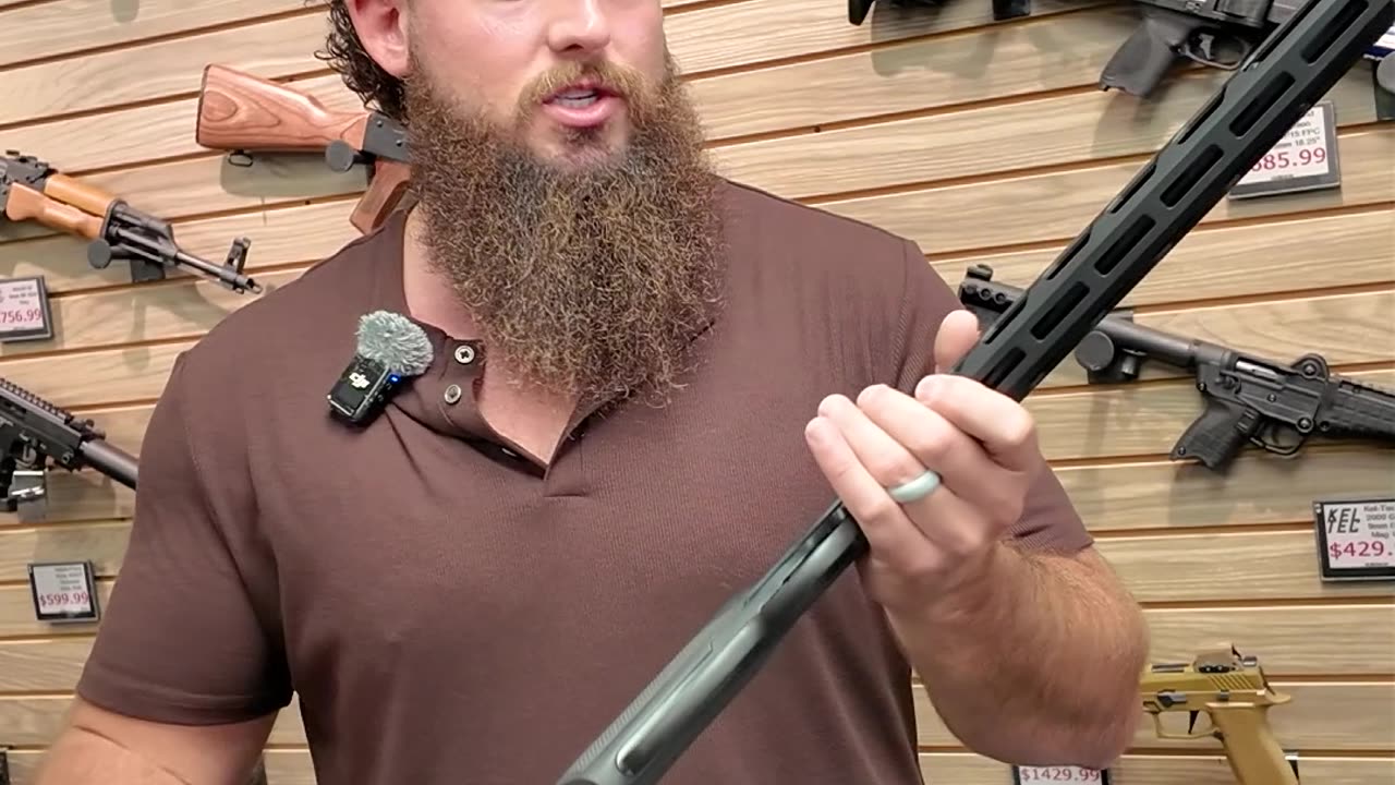A Lever Gun Made for Suppressors