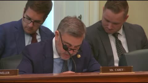 Rep. Carey questions witnesses at voter list maintenance hearing