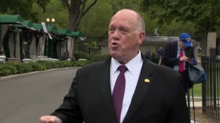 Briefing: Tom Homan Speaks to Reporters Outside the White House - August 6, 2025