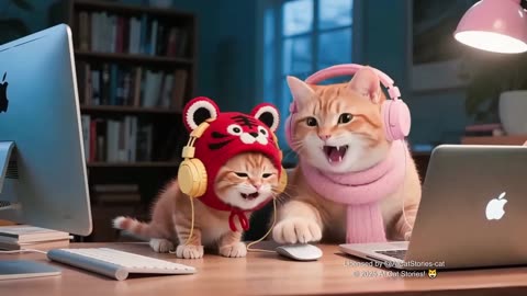 The Tiger-Hat Kitten’s Late-Night Play Sessions Go Too Far