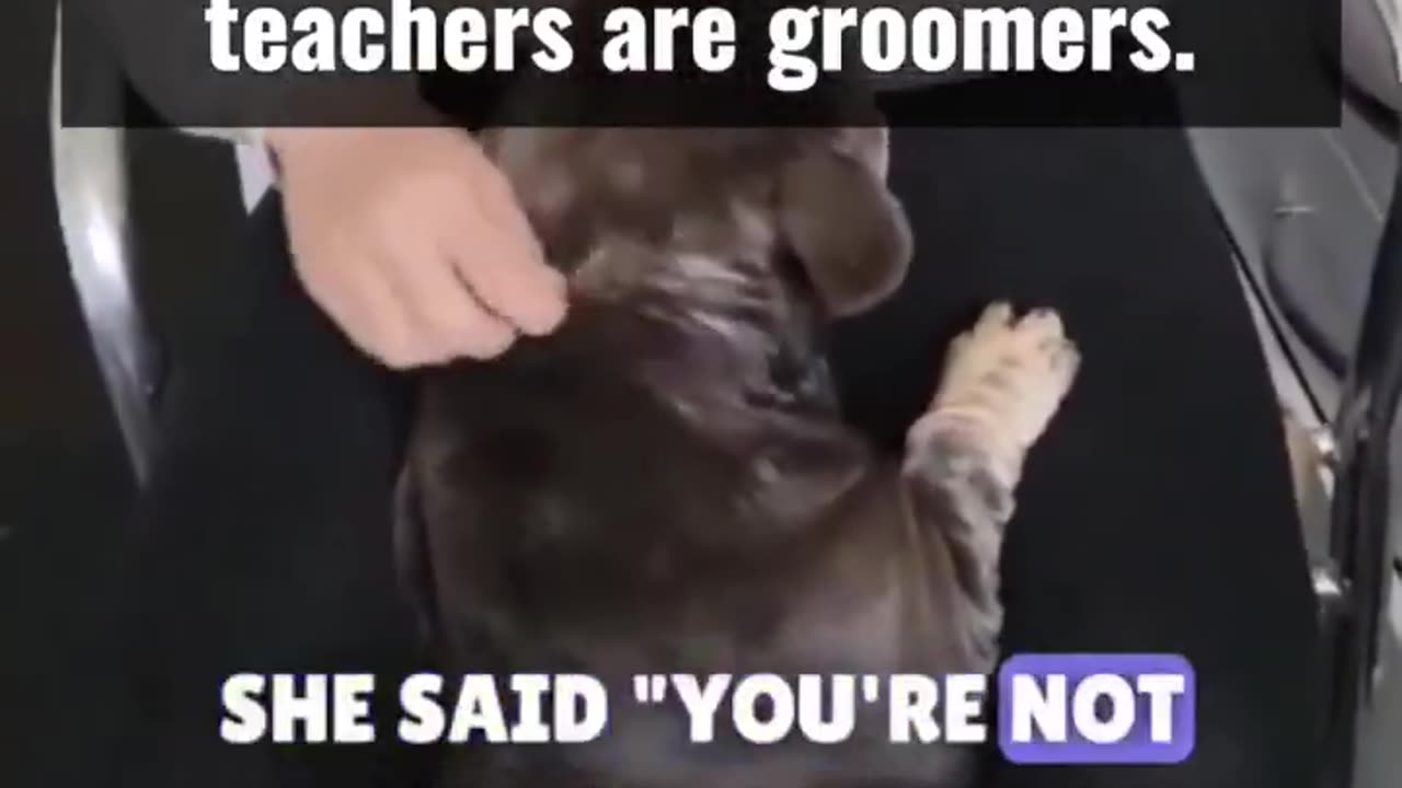 A Welsh school kid reveals the inappropriate topics that their teachers are showing them.