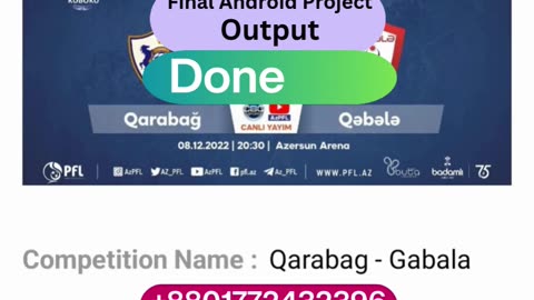 Student Work (Project) | CST2335 Java App Interface | Final Year GUI Output | Algonquin college