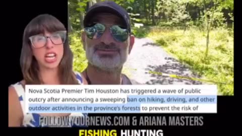 “ No more hiking in Nova Scotia because of climate change and shiii”