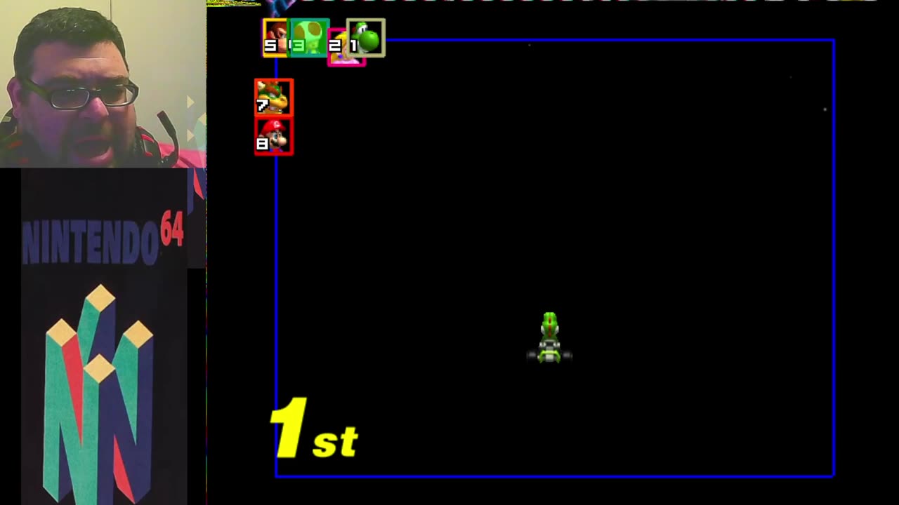 He Jumped off? - MK64 N64 #jtomally9681 #jumped #supermariokart