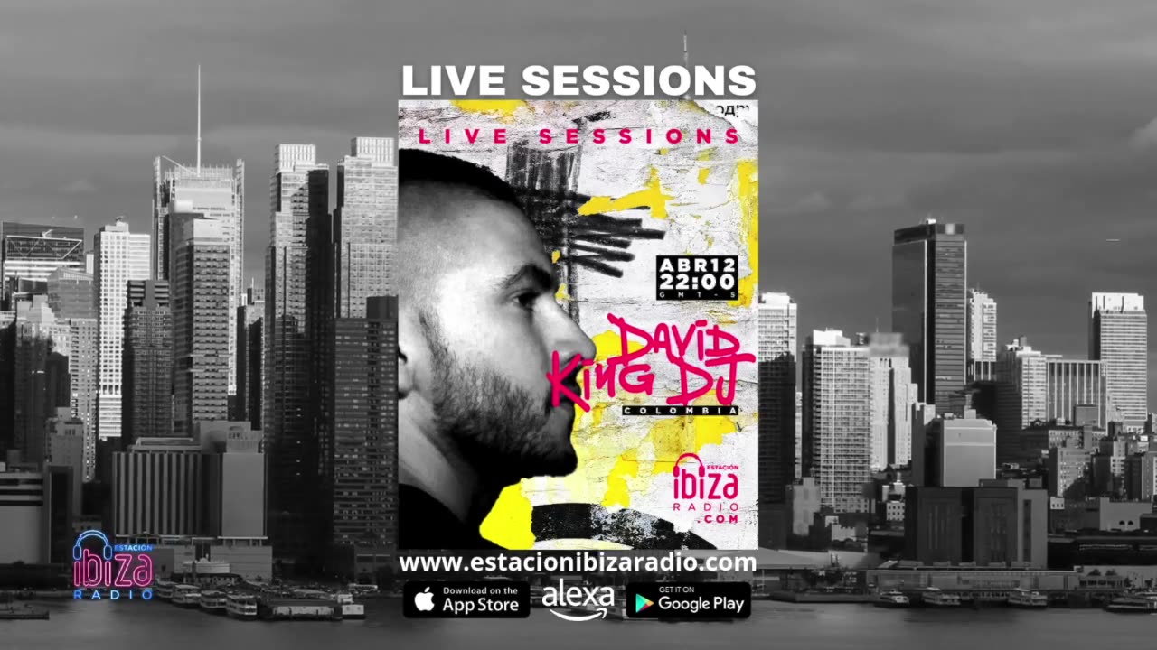 David King DJ Live Sessions - Sábado 12 abril 2025