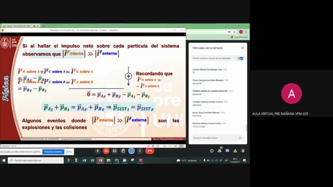 CEPRE UNI 2022 - 1 | Semana 07 | Física S2