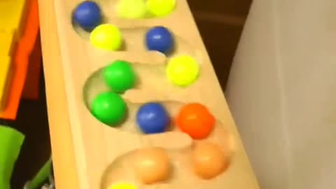 Wooden track ball, cool gameplay tutorial, the focus of the circle of friends! EP #03