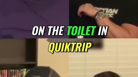 I fell asleep on the toilet at Quick Trip
