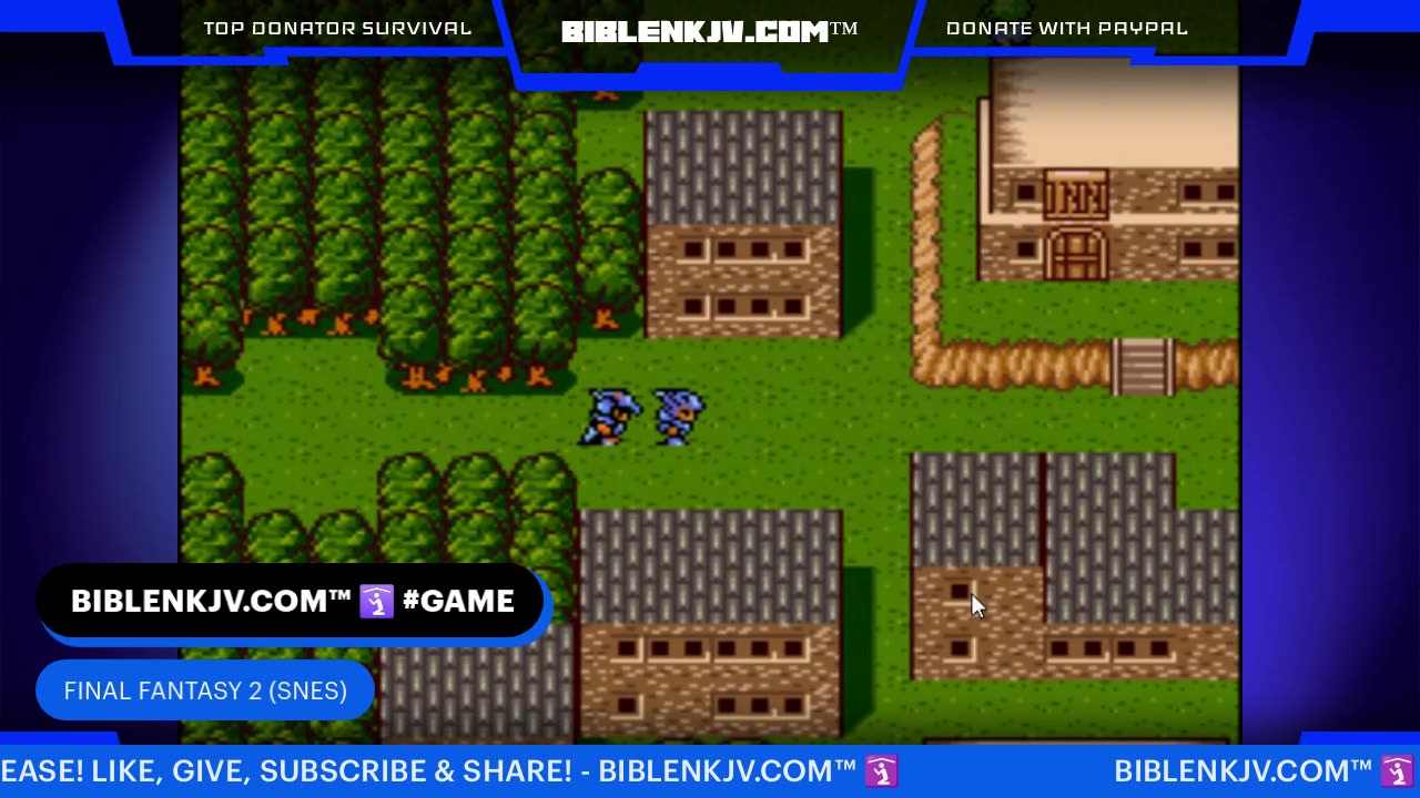 BIBLENKJV.COM™ 🛐 FINAL FANTASY 2 Pt 1 #GAMES #SNES #LIVE