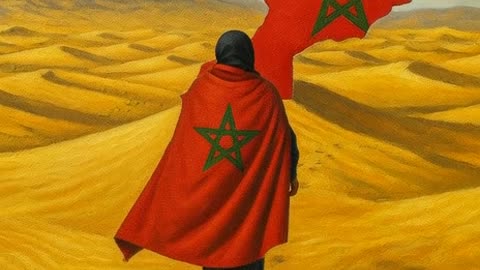 Here are the sands of Morocco, here is the Moroccan Sahara.