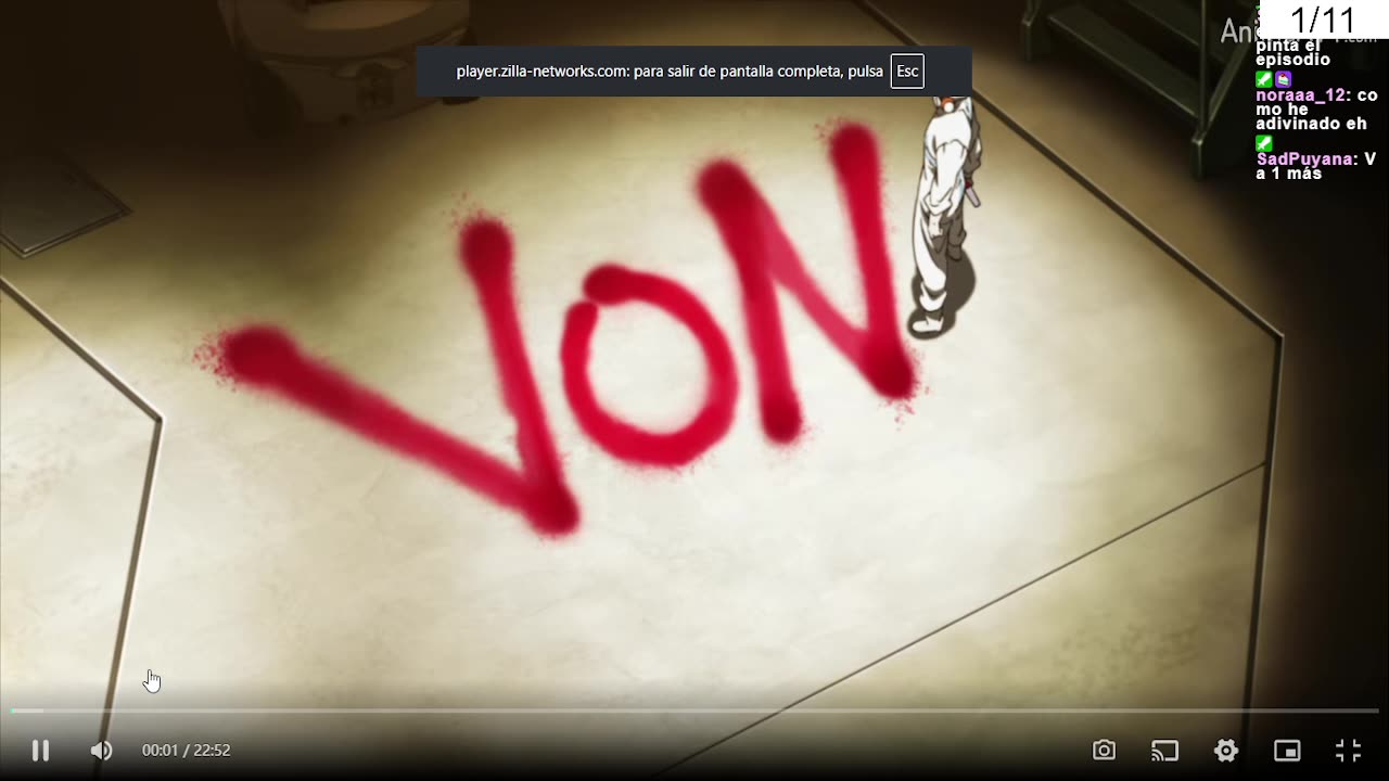 Zankyou no Terror (Primer dia)