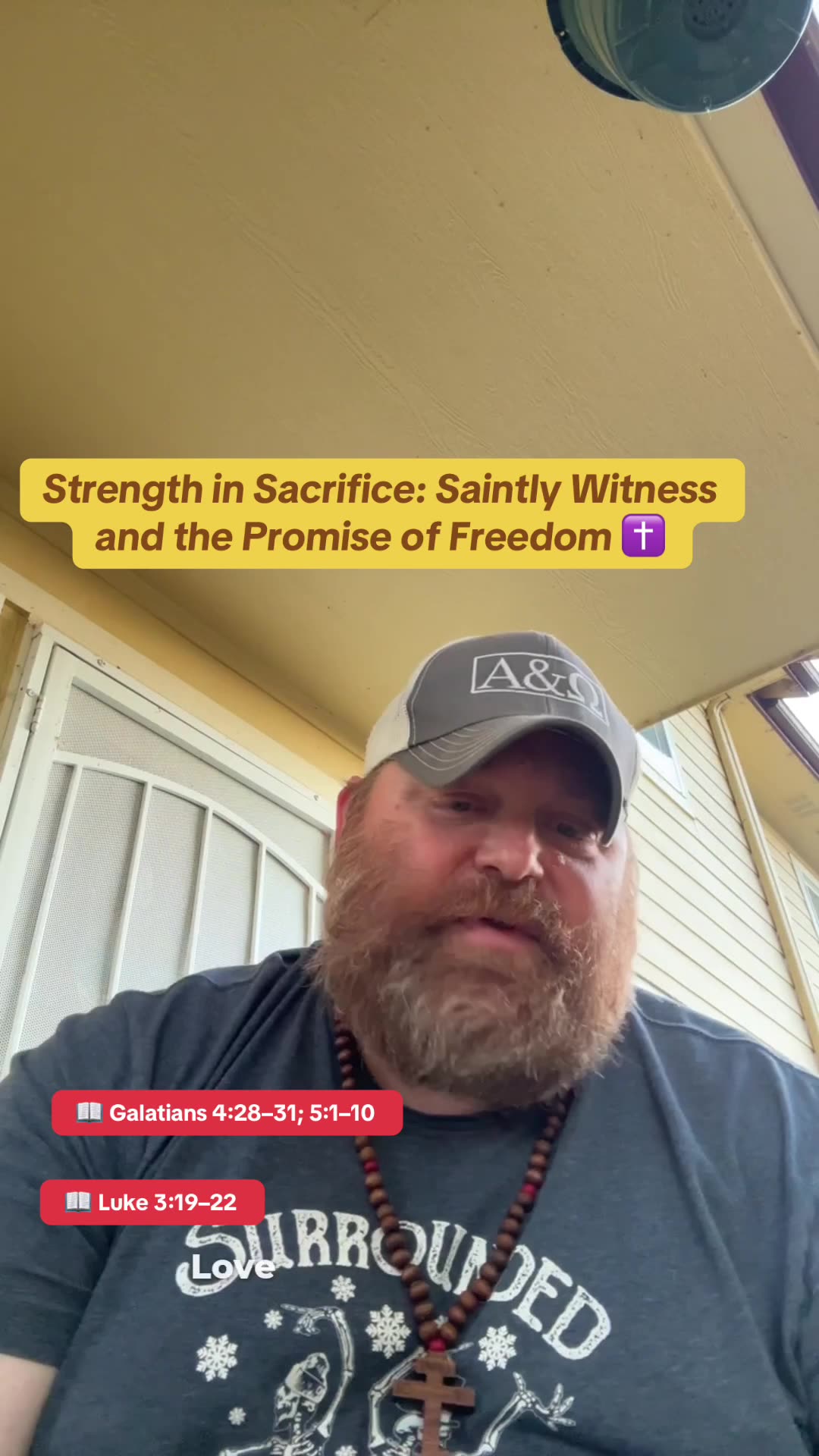 Strength in Sacrifice: Saintly Witness and the Promise of Freedom ✝️