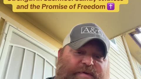 Strength in Sacrifice: Saintly Witness and the Promise of Freedom ✝️