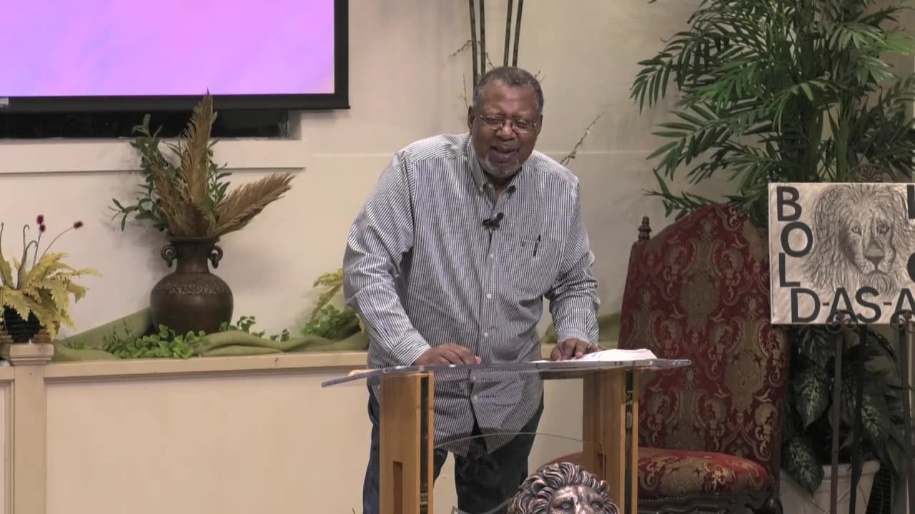Wednesday Service - Larry McAdoo